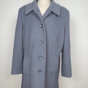 Vintage Mark Reed Fashion Wool Coat Size 16P